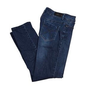 Parasuco 2016 Denim Mid Rise Straight Leg Dark Wash Jeans